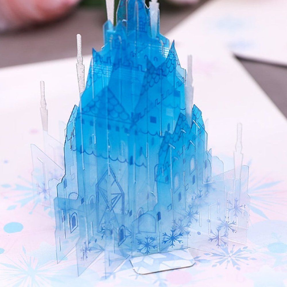 Frozen Castle Happy Birthday 3D Pop Up Card